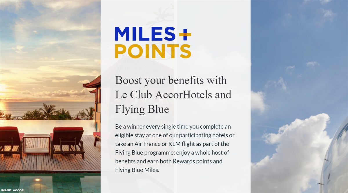 Le Club AccorHotels & Air France-KLM Flying Blue Miles+Points
