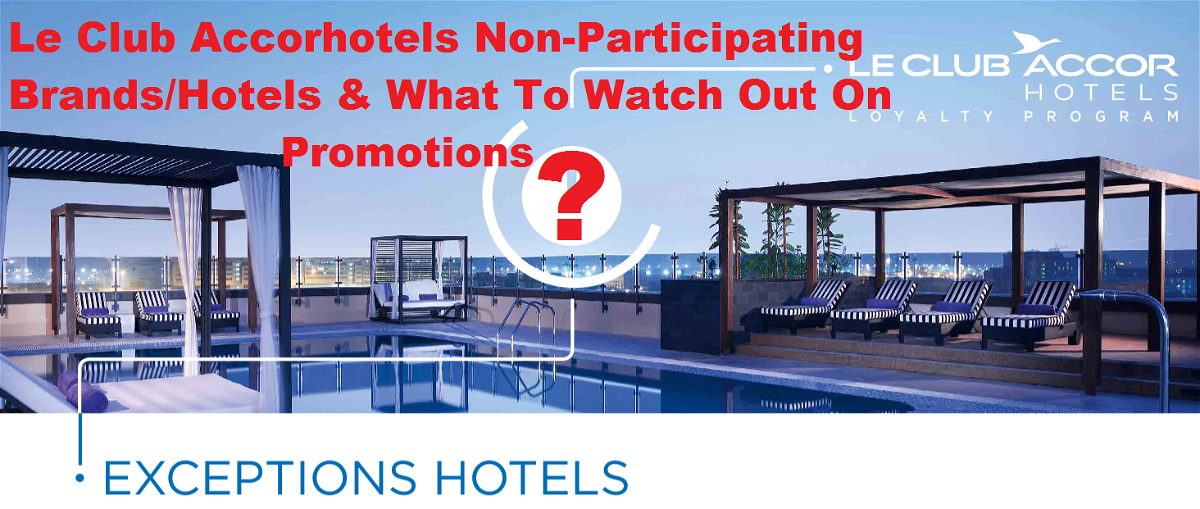 Le Club Accorhotels Non-participating Brands & Hotels Main